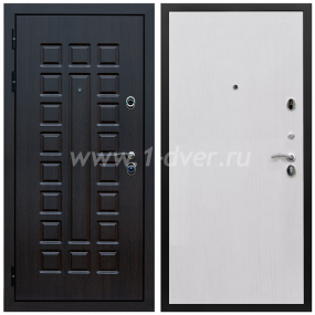 Входная дверь Армада Сенатор ПЭ Белый ясень 6 мм - входные коричневые двери с установкой