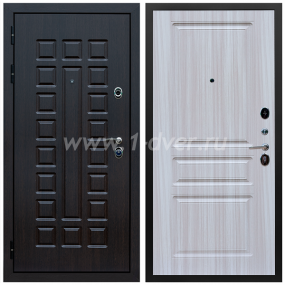 Входная дверь Армада Сенатор ФЛ-243 Сандал белый 16 мм - входные коричневые двери с установкой