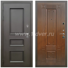 Входная дверь Армада Термо Корса (Фаренгейт) ФЛ-2 Моренная береза 6 мм - входные двери в Серпухове с установкой