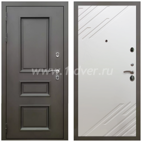 Входная дверь Армада Термо Корса (Фаренгейт) ФЛ-143 Шате крем 16 мм - одностворчатые металлические двери с установкой