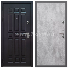 Входная дверь Армада Гарант Венге ФЛ-33 ПЭ Цемент светлый 6 мм - готовые металлические двери с установкой