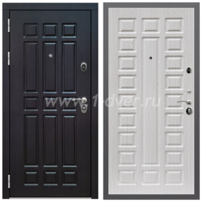 Входная дверь Армада Гарант Венге ФЛ-33 ФЛ-183 Сандал белый 16 мм - легкие металлические двери с установкой