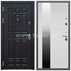Входная дверь Армада Гарант Венге ФЛ-33 ФЛЗ-Сити Белый матовый 16 мм - входные двери с шумоизоляцией с установкой