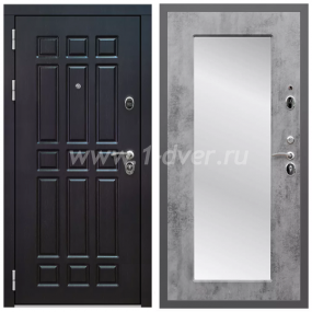 Входная дверь Армада Гарант Венге ФЛ-33 ФЛЗ-Пастораль Бетон темный 16 мм - металлические двери с зеркалом с установкой