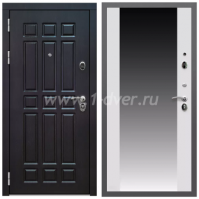 Входная дверь Армада Гарант Венге ФЛ-33 СБ-16 Белый матовый 16 мм - металлические двери с зеркалом с установкой