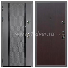 Входная дверь Армада Гарант Графит абсолют софт ФЛС-500 ПЭ Венге 6 мм - входные двери российского производства с установкой