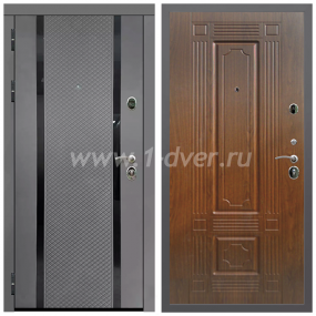 Входная дверь Армада Гарант Графит абсолют софт ФЛС-500 ФЛ-2 Моренная береза 6 мм - легкие металлические двери с установкой