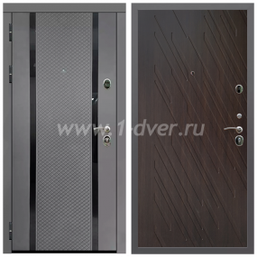 Входная дверь Армада Гарант Графит абсолют софт ФЛС-500 ФЛ-86 Венге структурный 16 мм - входные двери в Чехове с установкой