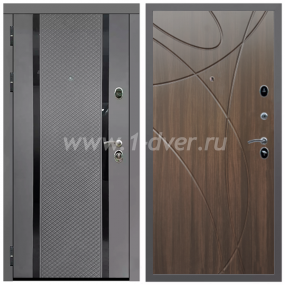 Входная дверь Армада Гарант Графит абсолют софт ФЛС-500 ФЛ-247 Эковенге 16 мм - входные двери российского производства с установкой