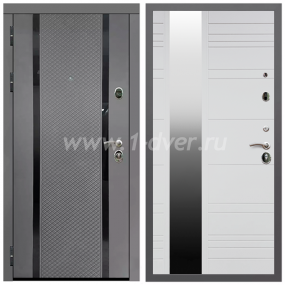Входная дверь Армада Гарант Графит абсолют софт ФЛС-500 ФЛЗ-Сити Белый матовый 16 мм - входные двери в Подольске с установкой