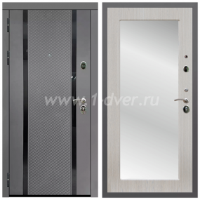 Входная дверь Армада Гарант Графит абсолют софт ФЛС-500 ФЛЗ-Пастораль Беленый дуб 16 мм - одностворчатые металлические двери с установкой