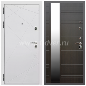 Входная дверь Армада Гарант Лофт белый ФЛ-291 ФЛЗ-Сити Венге 16 мм - светлые входные двери  с установкой