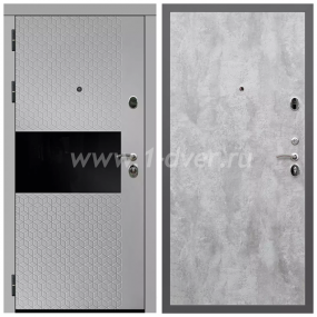 Входная дверь Армада Гарант Милк рикамо софт ФЛС-502 ПЭ Цемент светлый 6 мм - легкие металлические двери с установкой