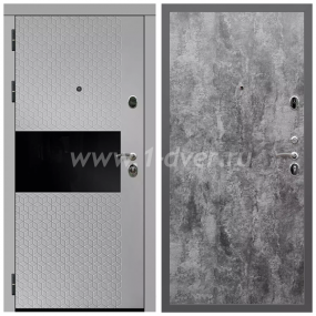 Входная дверь Армада Гарант Милк рикамо софт ФЛС-502 ПЭ Цемент темный 6 мм с установкой