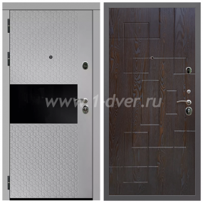 Входная дверь Армада Гарант Милк рикамо софт ФЛС-502 ФЛ-57 Дуб шоколадный 16 мм - входные двери в Серпухове с установкой