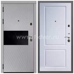Входная дверь Армада Гарант Милк рикамо софт ФЛС-502 ФЛ-117 Белый матовый 16 мм - левые входные двери с установкой