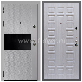 Входная дверь Армада Гарант Милк рикамо софт ФЛС-502 ФЛ-183 Беленый дуб 16 мм - металлические двери по индивидуальным размерам с установкой