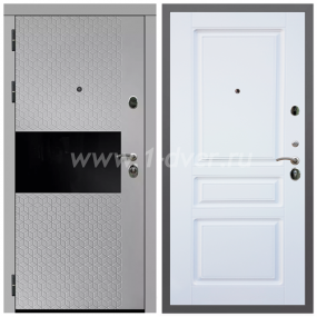 Входная дверь Армада Гарант Милк рикамо софт ФЛС-502 ФЛ-243 Белый матовый 16 мм с установкой