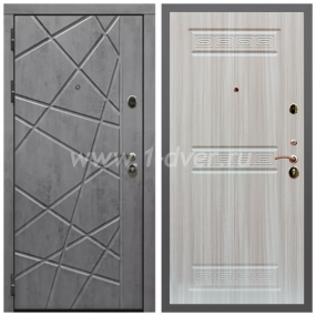 Входная дверь Армада Гарант Стоун грей ФЛ-69 ФЛ-242 Сандал белый 10 мм - металлические двери по индивидуальным размерам с установкой