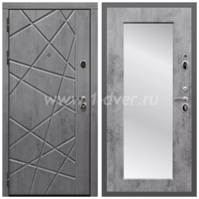 Входная дверь Армада Гарант Стоун грей ФЛ-69 ФЛЗ-Пастораль Бетон темный 16 мм - металлические двери с зеркалом с установкой