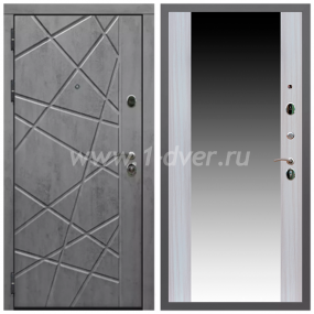 Входная дверь Армада Гарант Стоун грей ФЛ-69 СБ-16 Сандал белый 16 мм - одностворчатые металлические двери с установкой