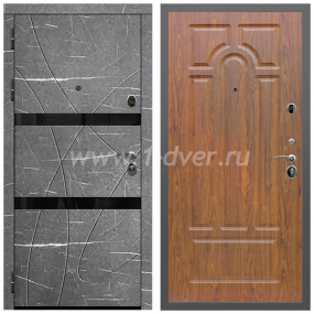 Входная дверь Армада Гарант Торос графит ФЛС-25 ФЛ-58 Мореная береза 6 мм - входные двери в Серпухове с установкой
