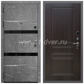 Входная дверь Армада Гарант Торос графит ФЛС-25 ФЛ-243 Эковенге 6 мм - входные двери российского производства с установкой