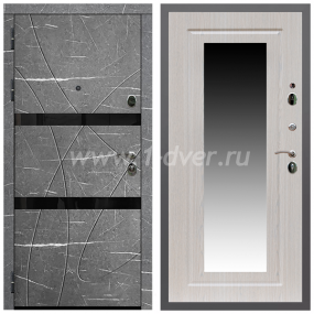 Входная дверь Армада Гарант Торос графит ФЛС-25 ФЛЗ-120 Беленый дуб 16 мм - входные двери в Пушкино с установкой