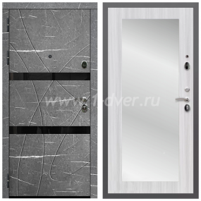 Входная дверь Армада Гарант Торос графит ФЛС-25 ФЛЗ-Пастораль Сандал белый 16 мм - входные двери 90 см с установкой