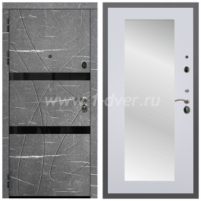 Входная дверь Армада Гарант Торос графит ФЛС-25 ФЛЗ-Пастораль Ясень белый 16 мм с установкой