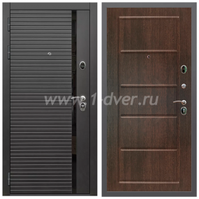 Входная дверь Армада Гарант Черная шагрень ФЛС-550 ФЛ-39 Венге 6 мм - входные двери в Серпухове с установкой