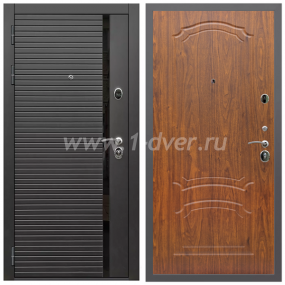 Входная дверь Армада Гарант Черная шагрень ФЛС-550 ФЛ-140 Мореная береза 6 мм - входные двери в Серпухове с установкой