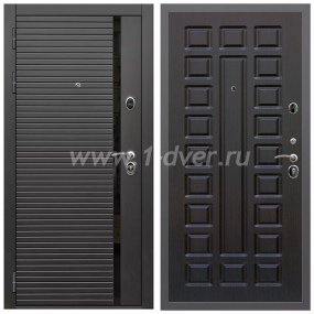 Входная дверь Армада Гарант Черная шагрень ФЛС-550 ФЛ-183 Венге 16 мм - готовые металлические двери с установкой