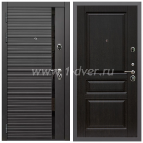 Входная дверь Армада Гарант Черная шагрень ФЛС-550 ФЛ-243 Венге 16 мм - входные двери в Одинцово с установкой