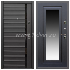 Входная дверь Армада Гарант Черная шагрень ФЛС-550 ФЛЗ-120 Венге 16 мм - левые входные двери с установкой