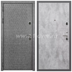 Входная дверь Армада Гарант Штукатурка графит ФЛ-502 (без стекла) ПЭ Цемент светлый 6 мм - легкие металлические двери с установкой