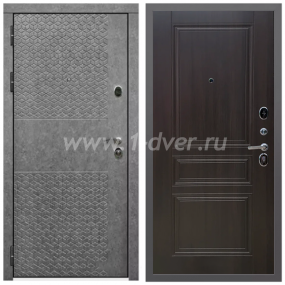 Входная дверь Армада Гарант Штукатурка графит ФЛ-502 (без стекла) ФЛ-243 Эковенге 6 мм - входные двери в Чехове с установкой