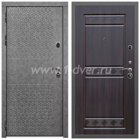 Входная дверь Армада Гарант Штукатурка графит ФЛ-502 (без стекла) ФЛ-242 Эковенге 10 мм - легкие металлические двери с установкой