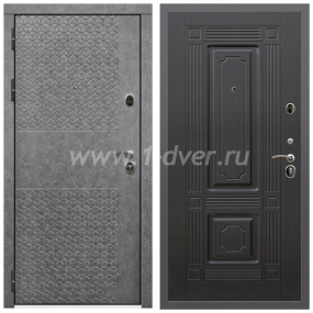 Входная дверь Армада Гарант Штукатурка графит ФЛ-502 (без стекла) ФЛ-2 Венге 16 мм - легкие металлические двери с установкой