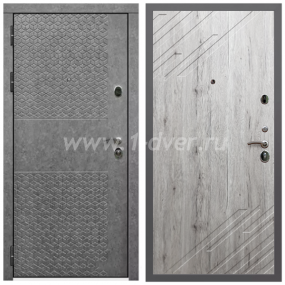 Входная дверь Армада Гарант Штукатурка графит ФЛ-502 (без стекла) ФЛ-143 Рустик натуральный 16 мм - входные двери в Долгопрудном с установкой