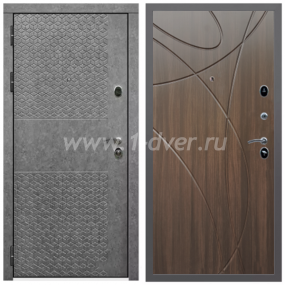 Входная дверь Армада Гарант Штукатурка графит ФЛ-502 (без стекла) ФЛ-247 Эковенге 16 мм - входные двери российского производства с установкой