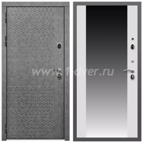 Входная дверь Армада Гарант Штукатурка графит ФЛ-502 (без стекла) СБ-16 Белый матовый 16 мм - входные двери для частного дома с установкой