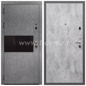 Входная дверь Армада Гарант Штукатурка графит ФЛС-502 ПЭ Цемент светлый 6 мм - входные двери в Долгопрудном с установкой
