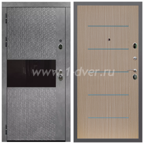 Входная дверь Армада Гарант Штукатурка графит ФЛС-502 В-03 Молдинг венге светлый 6 мм - глухие металлические двери (входные) с установкой