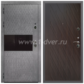 Входная дверь Армада Гарант Штукатурка графит ФЛС-502 ФЛ-86 Венге структурный 16 мм - глухие металлические двери (входные) с установкой