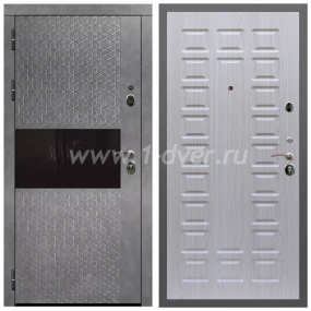 Входная дверь Армада Гарант Штукатурка графит ФЛС-502 ФЛ-183 Беленый дуб 16 мм - входные двери ламинат с установкой