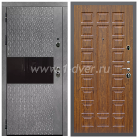 Входная дверь Армада Гарант Штукатурка графит ФЛС-502 ФЛ-183 Мореная береза 16 мм - глухие металлические двери (входные) с установкой