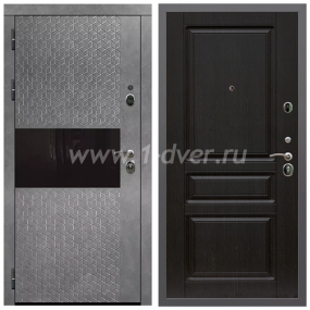 Входная дверь Армада Гарант Штукатурка графит ФЛС-502 ФЛ-243 Венге 16 мм - глухие металлические двери (входные) с установкой