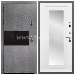 Входная дверь Армада Гарант Штукатурка графит ФЛС-502 ФЛЗ-120 Ясень белый 16 мм - входные двери в Долгопрудном с установкой
