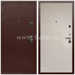 Входная дверь Армада Люкс Антик медь ФЛ-139 Какао нубук софт 16 мм - входные двери в Серпухове с установкой